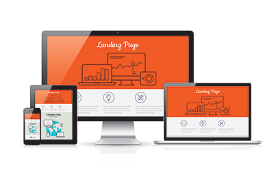 Constructing a landing page for conversion